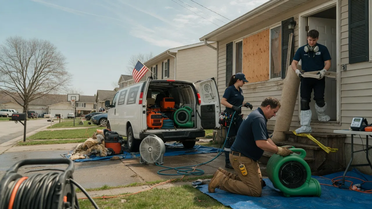 Water Damage Restoration in Alsey, IL near me